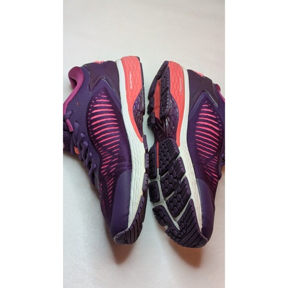 ASICS Women's Sz (7.5) GEL-Kayano 25  PUR/OR/PK/WHT Running Shoes #1012A026 - Picture 7 of 16